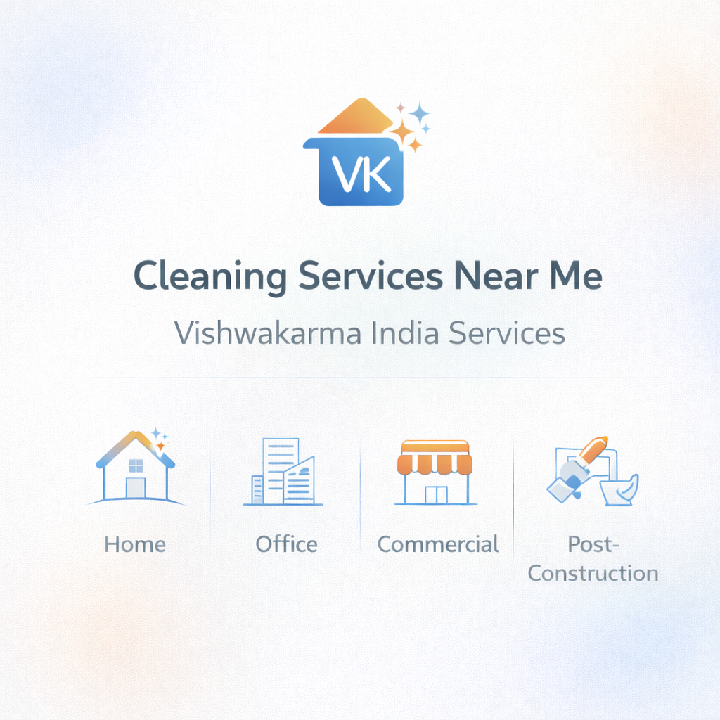 Looking for Cleaning Services Near Me? Choose Vishwakarma India Services